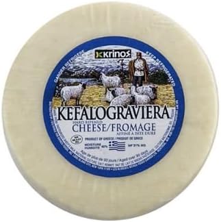 Krinos Kefalograviera Cheese Approx 1.05 - 1.30 Lbs
