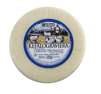جبن Krinos Kefalograviera حوالي 1.05 - 1.30 رطل