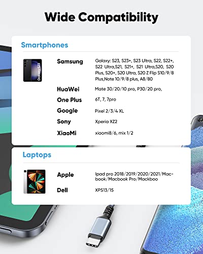 Highwings Usb Type C To 3.5Mm Female Headphone Jack Adapter, (2-Pack) Usb C To Aux Audio Dongle Adapter Compatible For Samsung Galaxy S23 S23+ S23 Ultra, S22 S21 S20 Plus/Ultra, Ipad Pro, Pixel (Grey) #TOP3