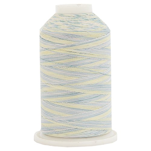 Threadart Multicolor Cotton Thread 40/3wt 600M Pastel Sky