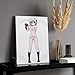 Hjjkbfdr Anime High School Poster Canvas Wall Art Sexy Girl Toujou Koneko in Bikini Room Decor Gifts Home Bar Kitchen Coffee Man Cave Garage Wall Decor Art Frameless 8x10inch