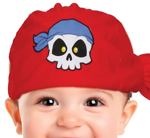 FIESTAS GUIRCA | Disfraz de Pirata Bebé (18 24/Meses)   Camiseta, Pantalón y Pañuelo   Disfraces de Corsario y Bucanero para Halloween, Carnaval y Fiestas de Disfraces   Ideal para Niños Pequeños