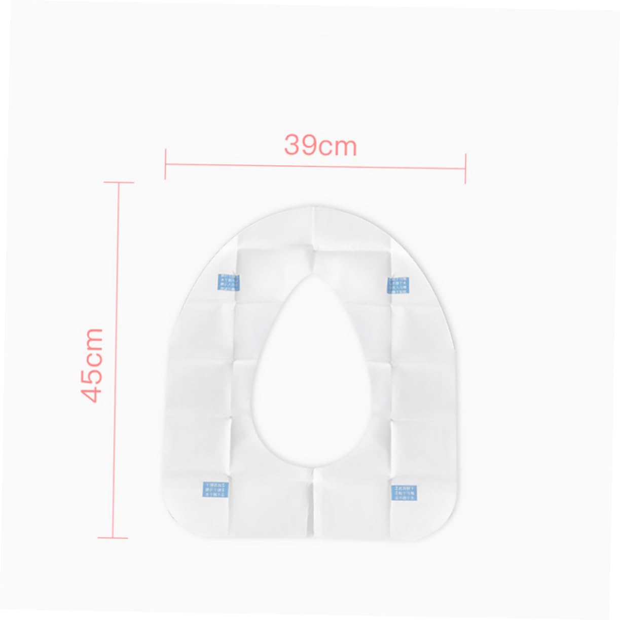 Anneome Heavy Duty Toilet Seat Covers 10 Pack Round Commercial Travel Hotel Hospital Safe
