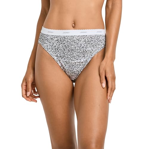 Image of Jockey Women's Underwear Plus Size 100% Cotton Classic French Cut - 6 Pack