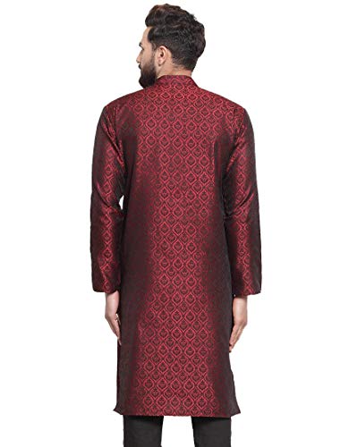 Image of Jompers Men's Silk Straight Kurta