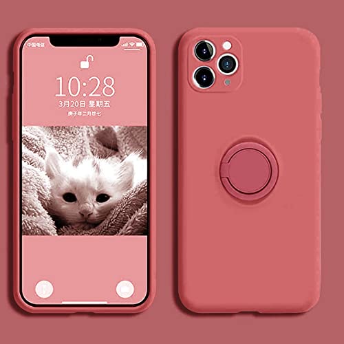 Yoedge Capa de suporte para Apple iPhone XR de 6,1 polegadas com suporte de anel [suporte de anel ro