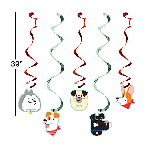 Creative Converting Dog Party Decoration, 0.03X4.5X39Inc, Multicolor #TOP1