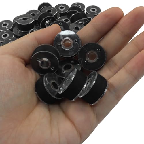 Hilo para bobina preenrollado, 90 unidades, color negro miniatura 3