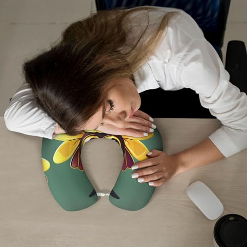 Almohada de viaje de poliéster tamaño único miniatura 7