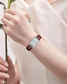 CIVO Dameshorloge, waterdicht, minimalistisch, analoog, kwarts, modieuze jurk, elegant, casual, kwartshorloge voor dames, Y-3 roségoud, M, armband