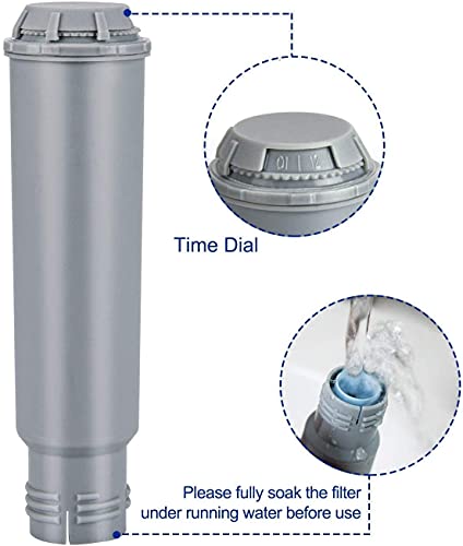 Image of Coffee Machine Water Filter Cartridges for Melitta /Krups Claris F088 F088 01 /Siemens TCZ60003 /AEG /Neff /Bosch TCZ6003 (Pack of 2)