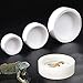 XAGMODSHN Feeder Food Dish Ceramic Water Bowl Feeding Dish Anti-Escape Container for Bearded Dragon Corn Snake