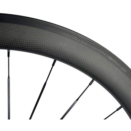 Sunrise Bike 25Mm U-Shape Wheel 50Mm Carbon Fiber Bike Wheelset 700C Clincher #TOP5