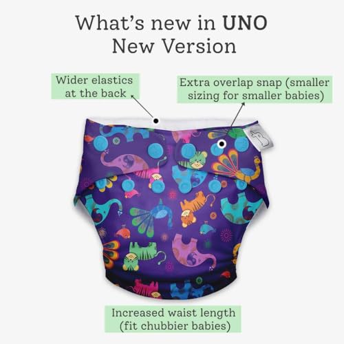 Image of SuperBottoms Swimming Diapers for Babies & Toddlers - Reusable & Adjustable Swim Diapers - Washable Cloth Diapers - Skin Friendly Fabric - Easy to Clean - Fits 3M - 3Y