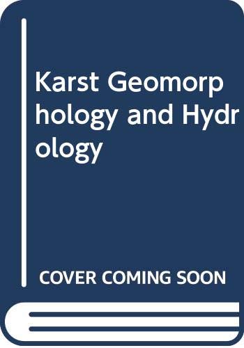Karst Geomorphology and Hydrology 0412445905 Book Cover