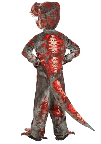 Fun Costumes FUN5690CH Kid'S Zombie Dinosaur T-Rex Costume thumb #2