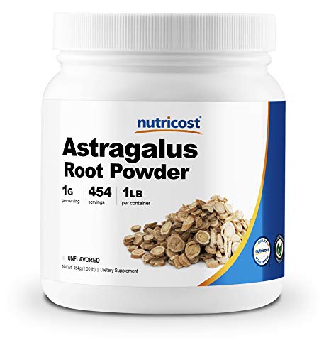 Nutricost Astragalus Root Powder 1LB - Gluten Free, Non-GMO, Vegan