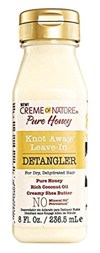 Creme Of Nature Pure Honey Detangler 8 Ounce Leave-In (236ml) (2 Pack)