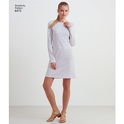 Patron robe tricot Simplicity à coudre pour un style casual sur mesure