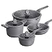 Set Di Pentolepadella Antiaderente Pentola Per Zuppa Padella Strumento Di Cottura Cucina Fornello A Induzione Pentola Per Il Latte Pentola Per Tagliatelle Pentola Wok Pentola Calda Casseruola