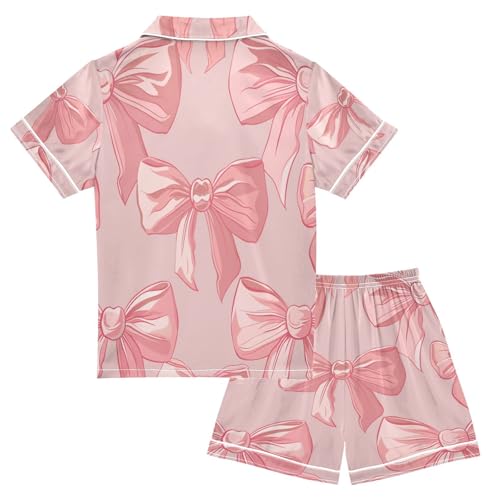 Pajamas Cute Capybaras Swimming Pattern Clothes Short Sleeve Sleepwear with Shorts Set Size 5-142
