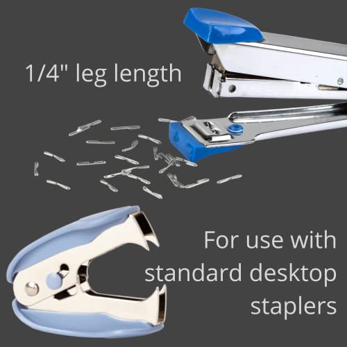 1intheoffice standard staples, staples for stapler, replacement staples refill, 1/4" leg length, 25000 staples/box 1intheoffice standard staples, staples for stapler, replacement staples refill, 1/4" leg length, 25000 staples/box
