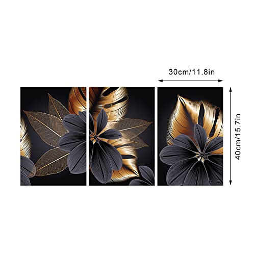 ConBlom Set di 3 Poster su Tela di Design Immagini...