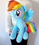 My Little Pony - Rainbow Dash Jumbo Plush - Officially Licensed Product, Soft and Cuddly Collectible for Fans and Collectors - Ideal Gift for Kids and Adults - Ages 3+