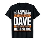 Funny Name Dave T-Shirt