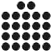 Levenger Circa Discs - Set of 22, 1/2-Inch, Black Standard (ADS1830 BK)
