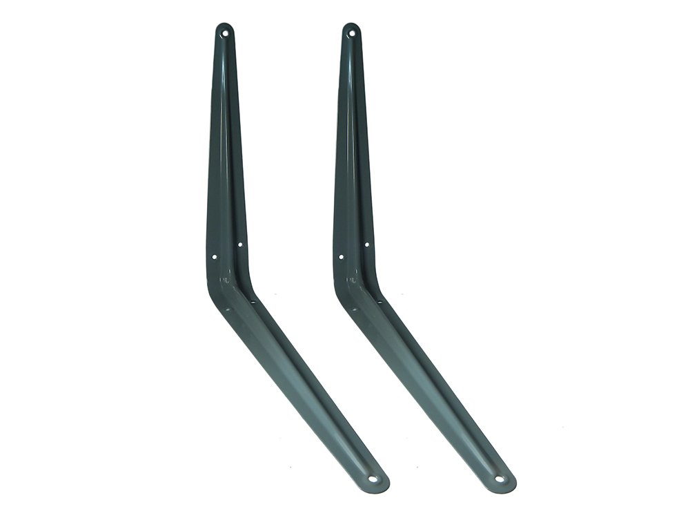 Support étagère gris London 35,6x30,5 cm en lot de 50 pièces pour aménagement