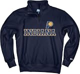 Blue 84 Indiana Pacers NBA Officially Licensed Quarter Zip Sweatshirt Swish, X-Large Team Color