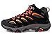 Merrell Women's Moab 3 Mid Waterproof Hiking Boot, Black/Multi, 7.5