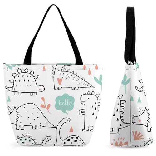 Sac dinosaure blanc pour femme solution contre les sacs trop petits en voyage et shopping