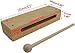 Risbay 1Set Wooden Block with Mallet Percussion Instrument Music Rhythm Blocks