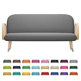 Magshion Q-DG Futon Cover Slipcover Dark Grey, Queen Size, (60x80 Gray