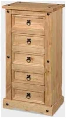 Mercers Furniture Corona 5 Drawer Narrow Chest