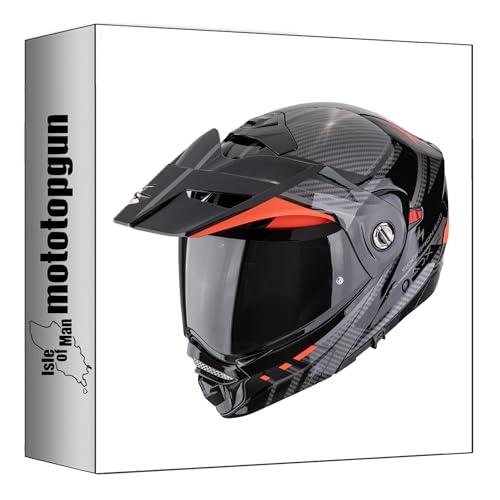 Casque intégral Scorpion ADX-2 Lewis Noir Rouge Taille S moto 89-504-24-03