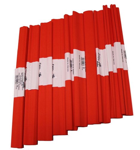 Staufen 617136 - Krepppapier 10 Rollen 50 x 250 cm, orange Cover
