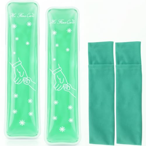 Image of Postpartum Ice Pack, Hot and Cold Pads for After Delivery Essentials, Gel Cooling Pad, Fast Pain Relief Convenient for Perineal Recovery Helps Reduce Swelling (Green, Hand Pattern)