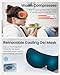 RENPHO Eyeris 3 Eye Massager with Heat and Cooling Voice Control, FSA Eligible HSA, Birthday Day Gifts for Women Men Her Him, Eye Mask for Migraines, Eye Care with Massage, Reduce Dry Eyes