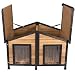 ELIGHTRY Caseta de Perros para Exterior Casa para Perros Madera Jaula para...