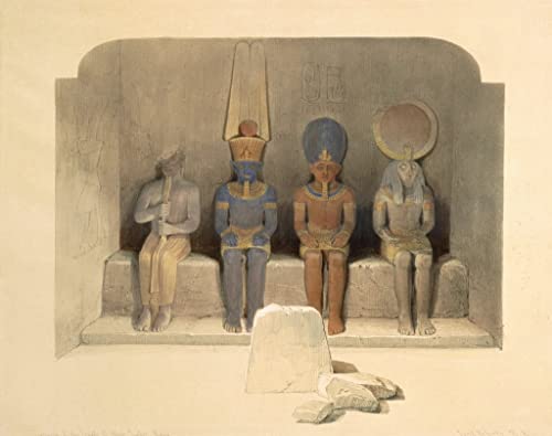 Affiches du temple d'Abou Simbel pour habiller un salon avec élégance