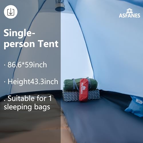Carpa para 1-2 Personas ASFANES al Aire Libre Ligera miniatura 5