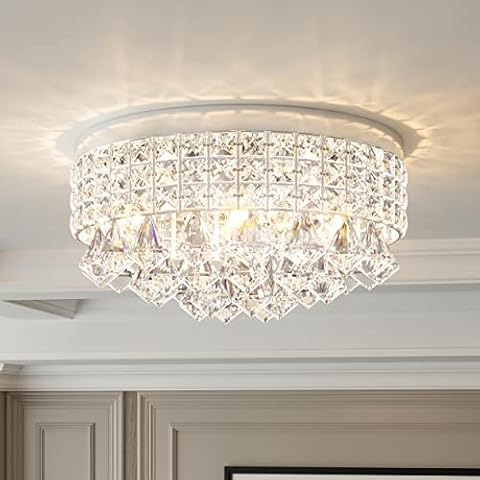 Maxax 4 Lights Crystal Chandelier Cover