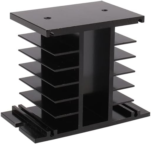 Aluminum Heat Sink SSR Dissipation for Solid State Relay 10A to 100A; 10A,25A,40A,60A,80A,100A