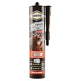 UHU Universal Montagekleber Grizzly Montage Power - 370 Gramm Kartusche weiß