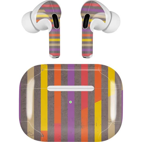 Skinit Decal Audio Skin Compatible with Apple AirPods Pro (2rd Gen, 2022) - Skinit Originally Designed Colors of Spring Design