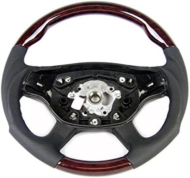Mercedes W221 Sport Steering Wheel Burl Walnut Wood