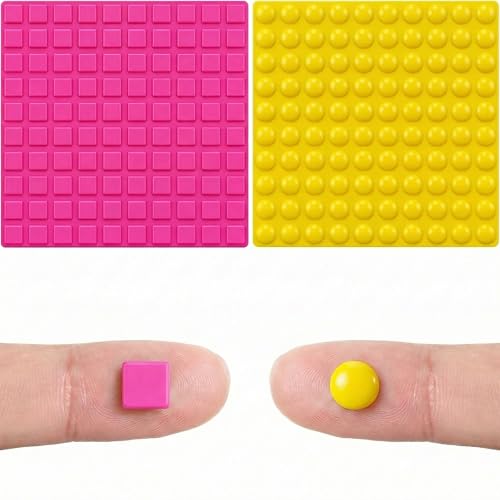 YAFIYGI 144 Pcs Bump Dots for Visually Impaired Mixed Shapes